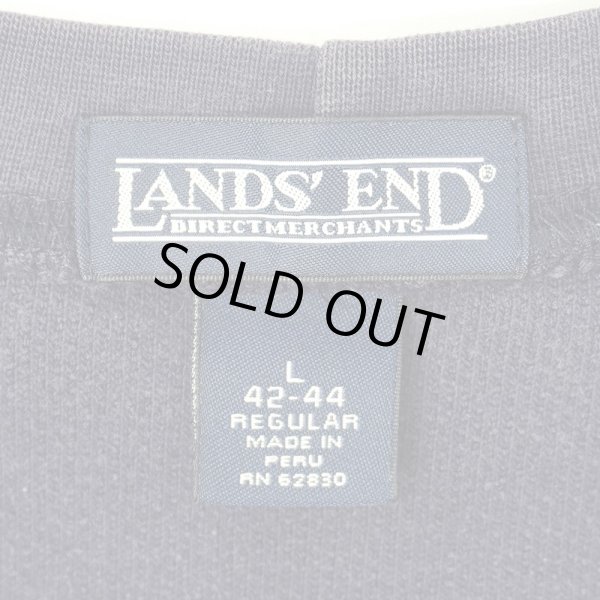画像2: 00's LANDS' END コットンピケ スウェット (2)