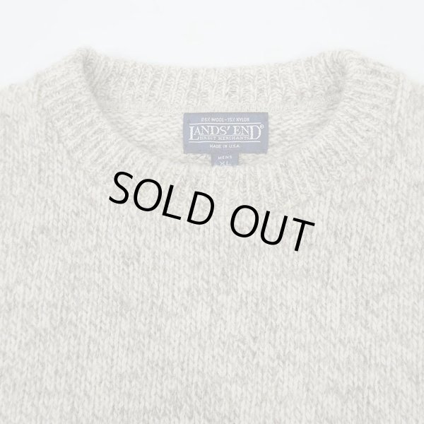 画像3: 90's LANDS' END ウールニット "MADE IN USA" (3)