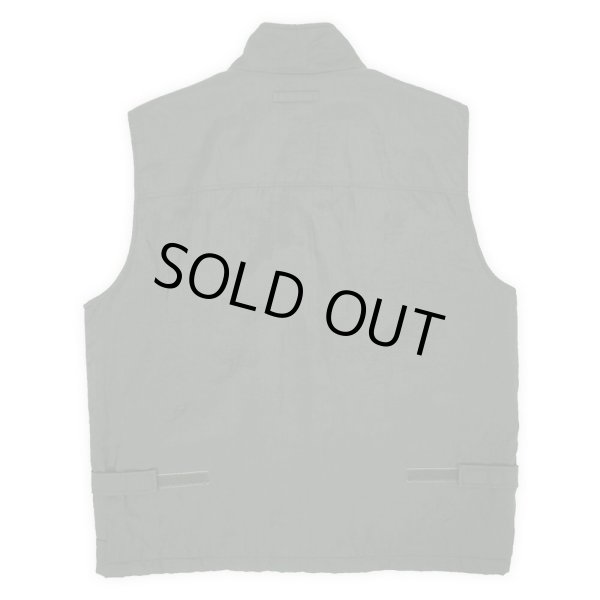 画像2: 00's OLD GAP フリースライナー ナイロンベスト "OLIVE" (2)