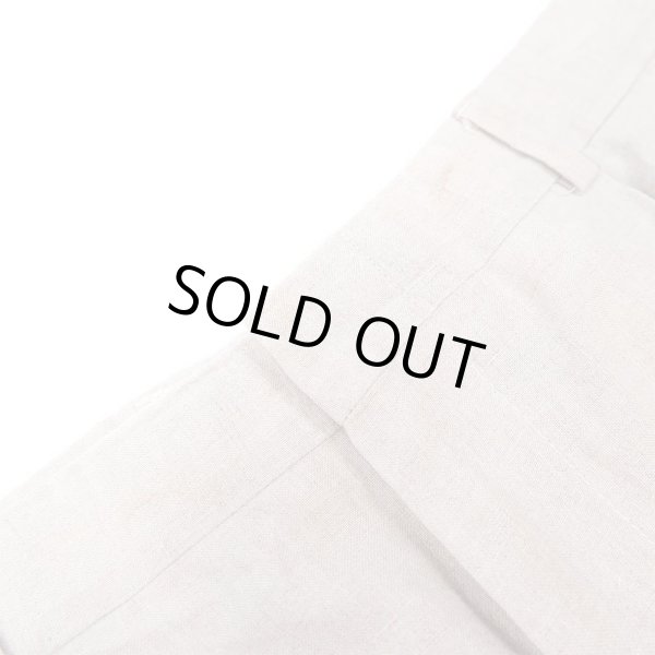 画像4: 90's Brooks Brothers 2タック リネントラウザー "MADE IN USA" (4)