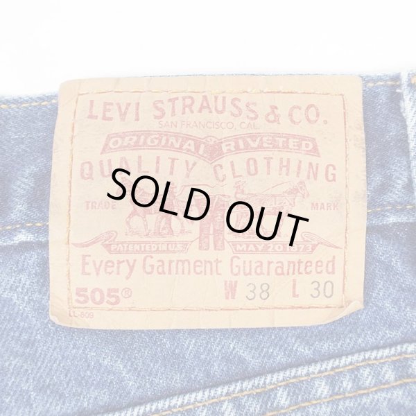 画像3: Early 00's Levi's 505 デニムパンツ "実寸W36 L30 / MADE IN USA" (3)