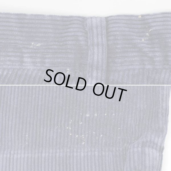 画像5: 90's Polo Ralph Lauren 2タック 太畝コーデュロイトラウザー "NAVY" (5)