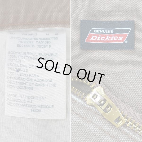 画像3: 00's Dickies ダックワークパンツ "BROWN / W36 L30" (3)