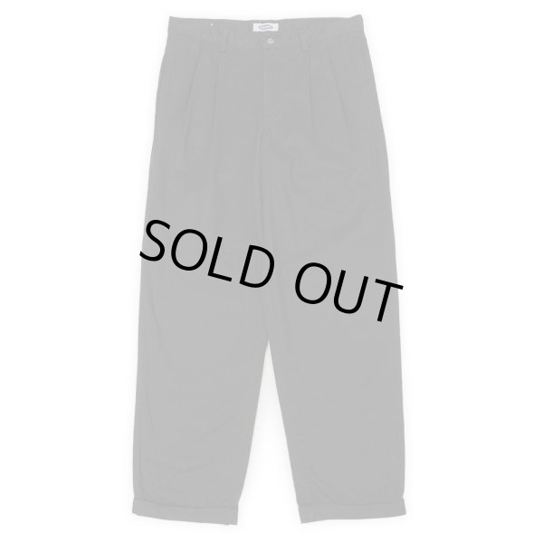 画像1: 90's OLD NAVY 2タック チノトラウザー "BLACK / W31 L30" (1)