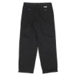 画像2: 90's OLD NAVY 2タック チノトラウザー "BLACK / W31 L30" (2)
