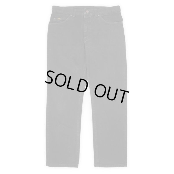 画像1: 90's Lee 200-8906 ブラックデニムパンツ "MADE IN USA / W34 L30" (1)