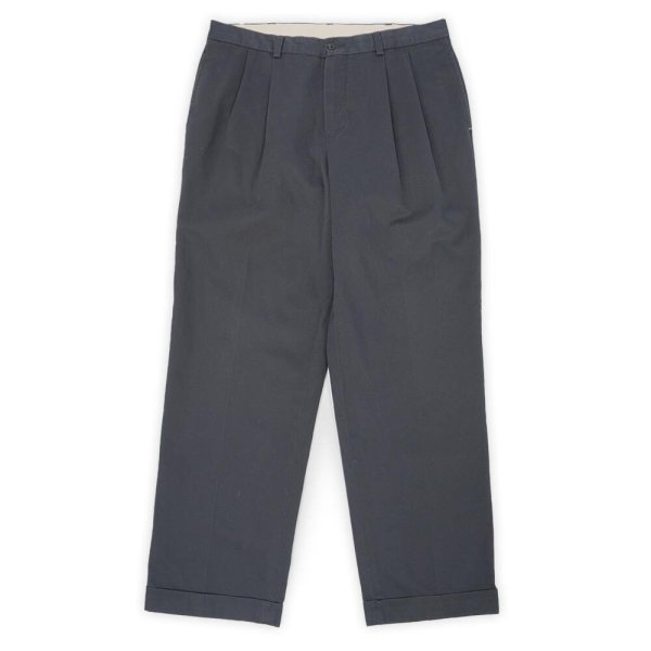 画像1: 00's Brooks Brothers 2タック チノトラウザー "ELLIOT / W36 L30" (1)
