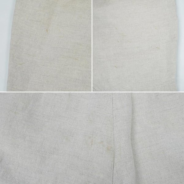 画像5: 90's PERRY ELLIS 2タック リネンコットンショーツ (5)