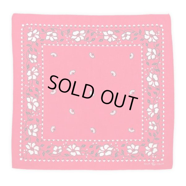 画像3: 50-60's Vintage Bandanna 2pcs SET “Flower Motif” (3)