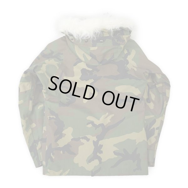 画像2: 00's US.ARMY ECWCS ウッドランドカモ柄 GORE-TEX PARKA "XSMALL-XSHORT / Near DEADSTOCK" (2)