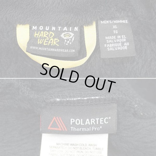 画像2: 00's Mountain Hardwear フリースジャケット "BLACK" (2)