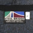 画像2: 90's STEEL BRIDGE パイルフリース アノラック "MADE IN USA / DEADSTOCK" (2)