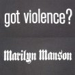 画像4: 90-00's MARILYN MANSON L/S Tシャツ "got violence? /DEADSTOCK" (4)