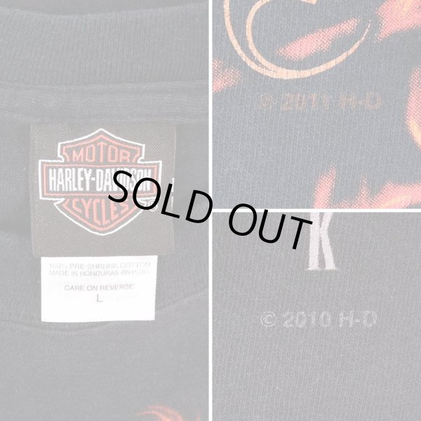 画像3: 00's HARLEY-DAVIDSON 両面プリント Tシャツ (3)
