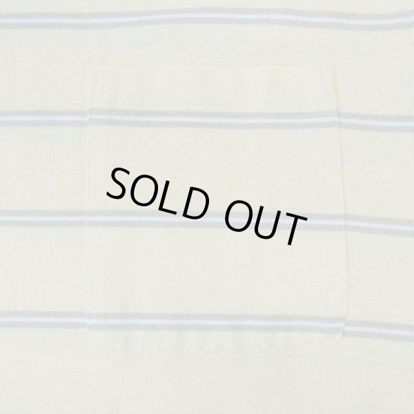 画像2: 90's PURITAN マルチボーダー ポケットTシャツ (2)