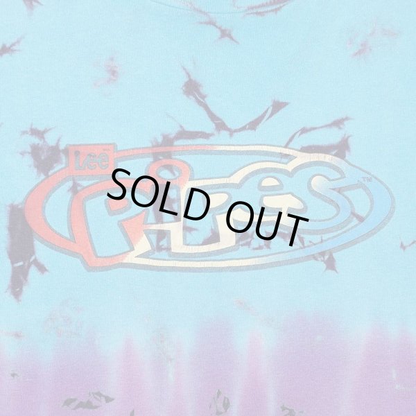 画像2: 90-00's Lee Pipes ロゴプリント タイダイTシャツ (2)