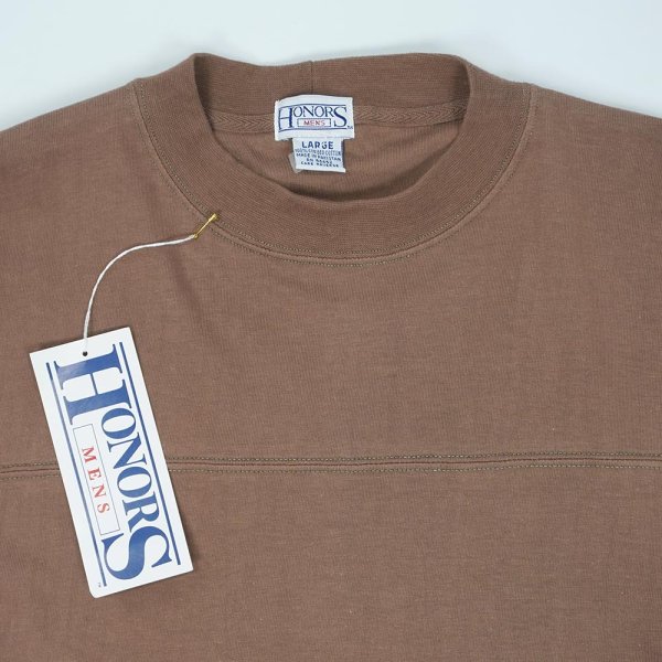 画像3: 90's HONORS フットボールTシャツ "DEADSTOCK / BROWN" (3)