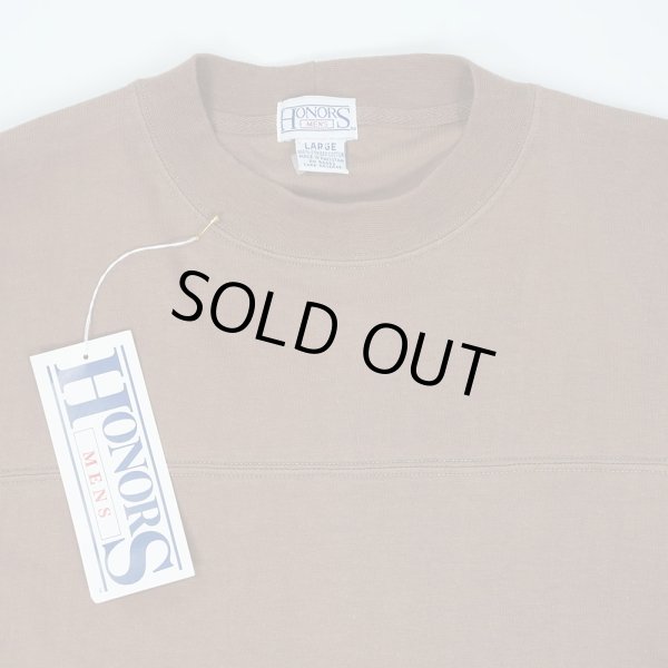 画像3: 90's HONORS フットボールTシャツ "DEADSTOCK / BROWN" (3)