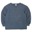画像1: 90's Champion ヘンリーネック コットンピケカットソー "MADE IN USA" (1)