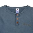 画像3: 90's Champion ヘンリーネック コットンピケカットソー "MADE IN USA" (3)