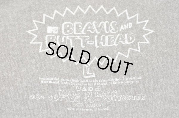 画像4: BEAVIS AND BUTT-HEAD プリントTシャツ (4)
