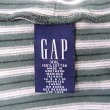 画像2: 90's OLD GAP マルチボーダー柄 L/S タートルネックカットソー (2)