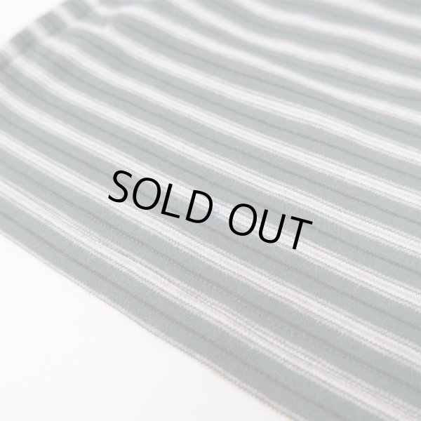 画像4: 90's OLD GAP マルチボーダー柄 L/S タートルネックカットソー (4)