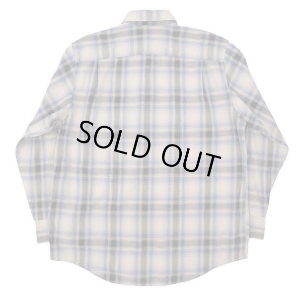 画像2: Early 00's Banana Republic レギュラーカラーシャツ ”オンブレチェック柄” (2)