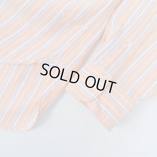 画像4: 00's Polo Ralph Lauren マルチストライプ柄 マチ付き ボタンダウンシャツ "CLASSIC FIT" (4)