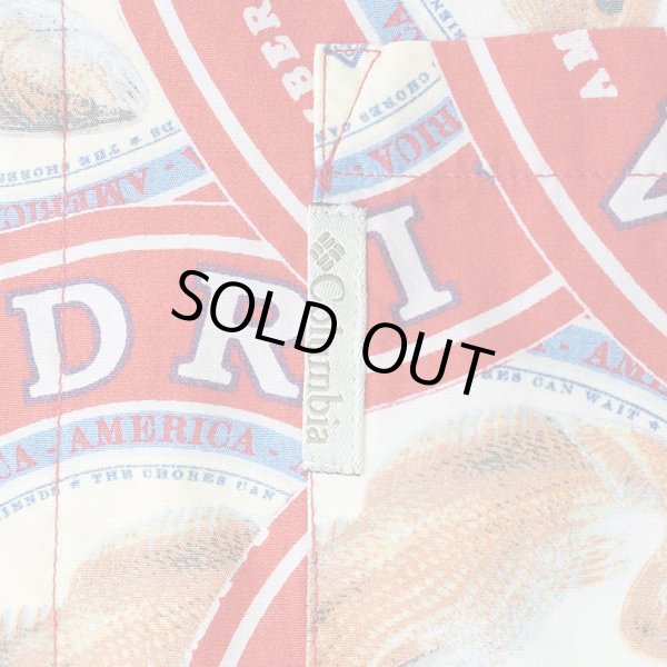 画像3: 00's Columbia S/S 総柄 レギュラーカラーシャツ "RIVER LORGE" (3)