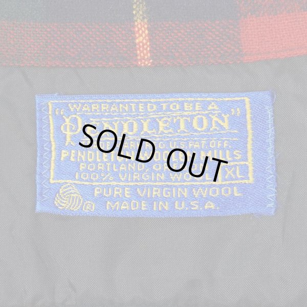 画像2: 70's Pendleton オープンカラー ウールシャツ "AS-IS" (2)