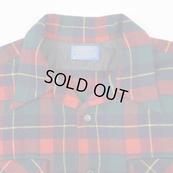 画像3: 70's Pendleton オープンカラー ウールシャツ "AS-IS" (3)