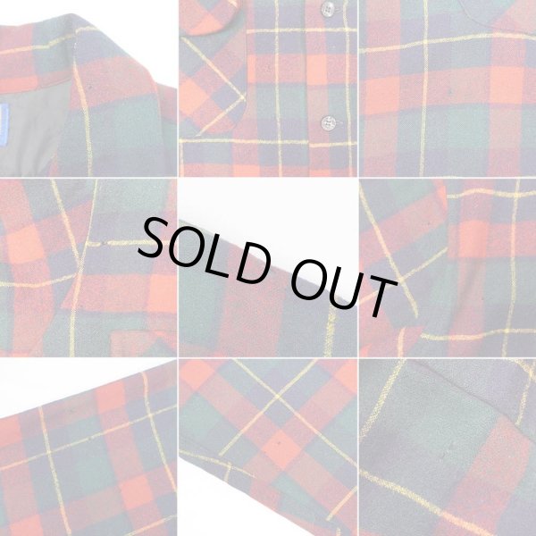 画像5: 70's Pendleton オープンカラー ウールシャツ "AS-IS" (5)