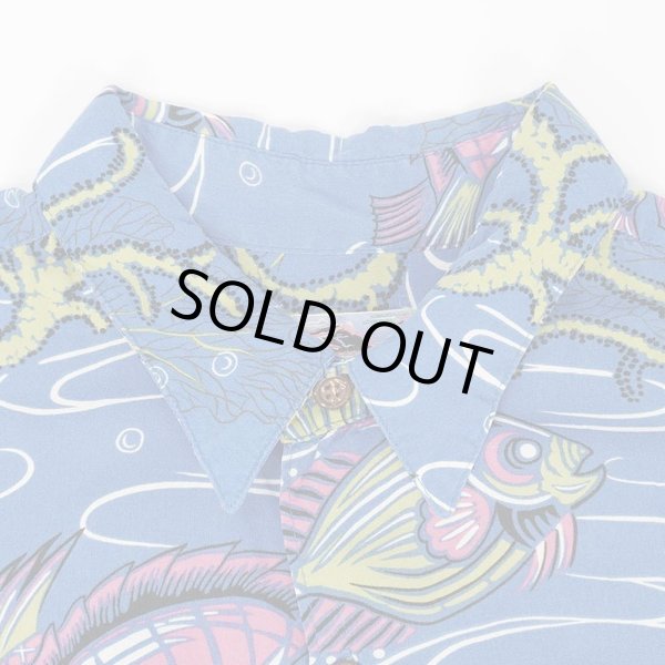 画像3: 80's Reyn Spooner レーヨンハワイアンシャツ (3)