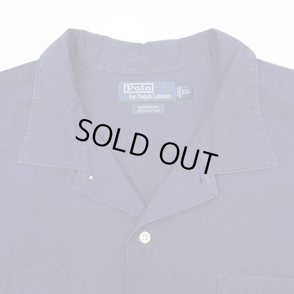 画像2: 90's Polo Ralph Lauren L/S コットンシャツ "BONNARD" (2)
