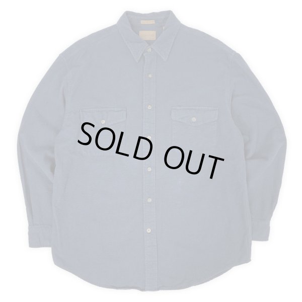 画像1: 90's ST JOHN'S BAY シャモアクロス ワークシャツ (1)