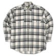 画像1: 00's FIELD & STREAM ヘビーネルシャツ “Gray Plaid” (1)