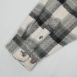 画像4: 00's FIELD & STREAM ヘビーネルシャツ “Gray Plaid” (4)