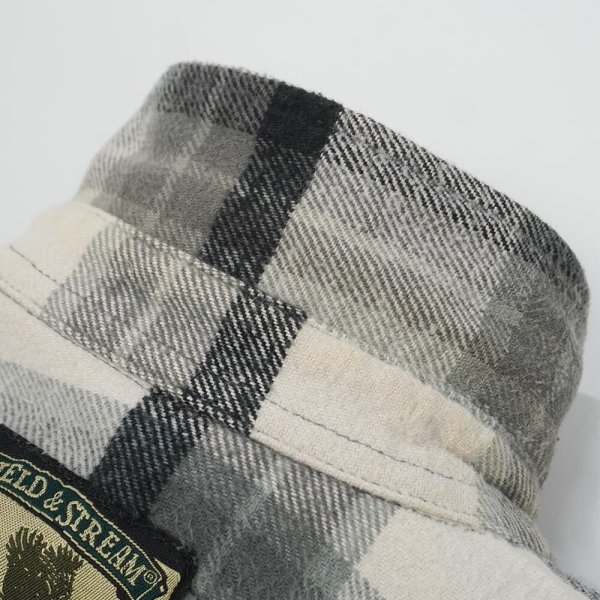 画像5: 00's FIELD & STREAM ヘビーネルシャツ “Gray Plaid” (5)