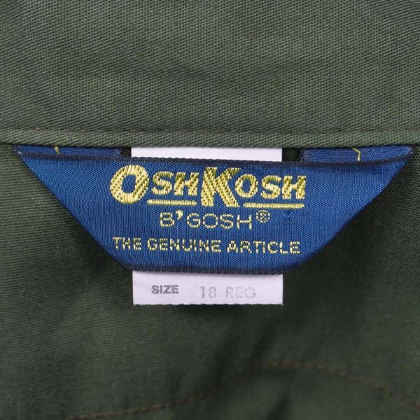画像2: 80's OSHKOSH スナップボタン ワークシャツ “MADE IN USA” (2)