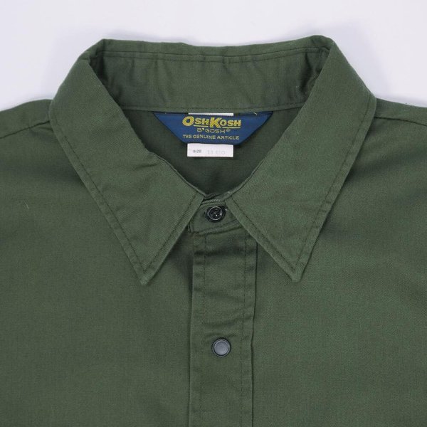 画像3: 80's OSHKOSH スナップボタン ワークシャツ “MADE IN USA” (3)