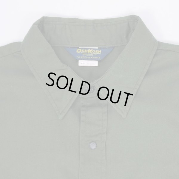 画像3: 80's OSHKOSH スナップボタン ワークシャツ “MADE IN USA” (3)