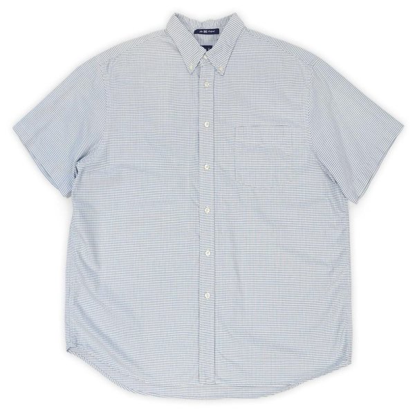 画像1: 90-00's OLD GAP S/S ボタンダウンシャツ "The BIG Oxford" (1)