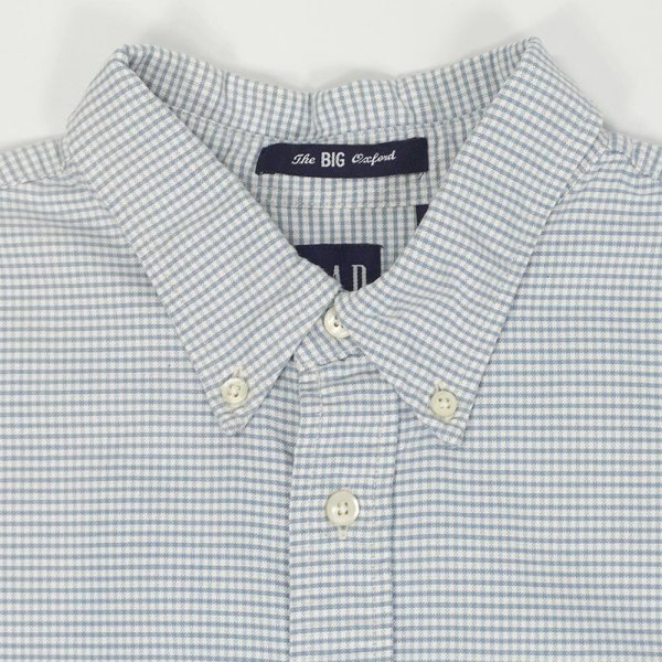 画像3: 90-00's OLD GAP S/S ボタンダウンシャツ "The BIG Oxford" (3)