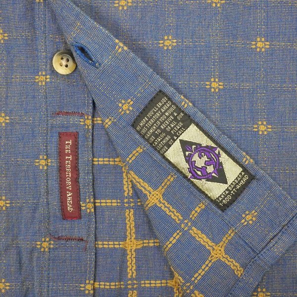 画像3: 90's THE TERRITORY AHEAD S/S レギュラーカラーシャツ (3)