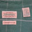 画像2: 90's ST JOHN'S BAY S/S コットンリネン レギュラーカラーシャツ "Blue Green Plaid" (2)
