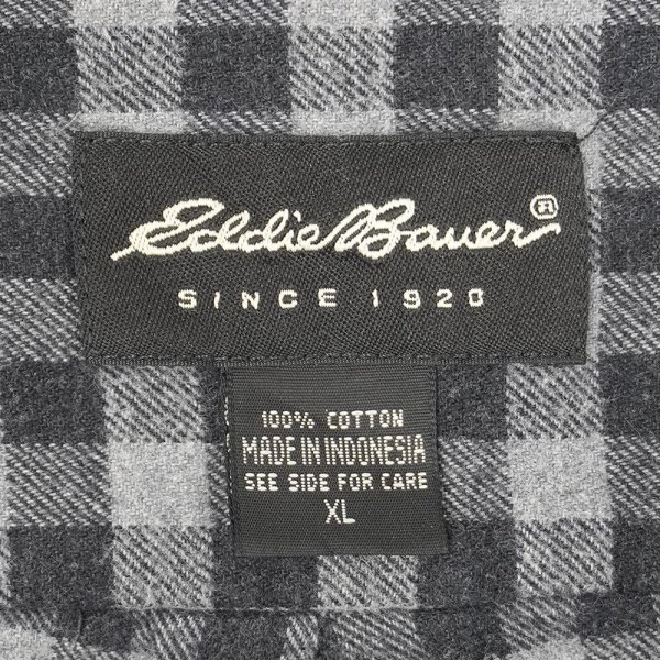 画像2: 00's Eddie Bauer フランネルシャツ (2)