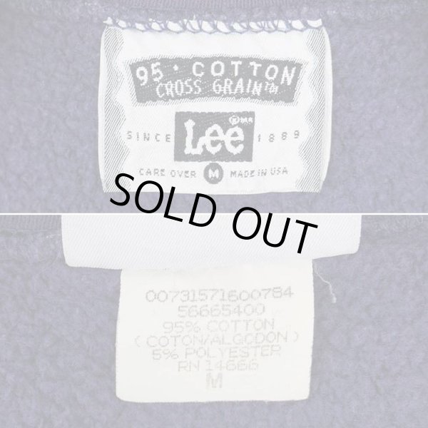 画像3: 90's Lee リバースウィーブタイプ スウェット "MADE IN USA / YALE MEDICAL PARTNERS" (3)