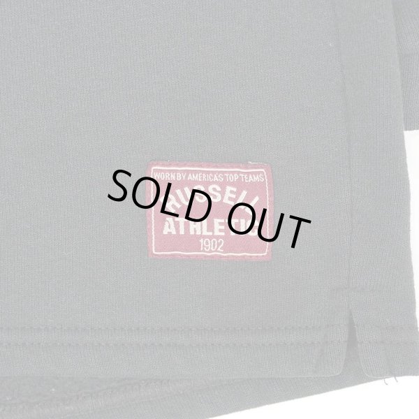 画像4: 90's RUSSELL ヘンリーネック スウェット "BLACK / MADE IN USA" (4)