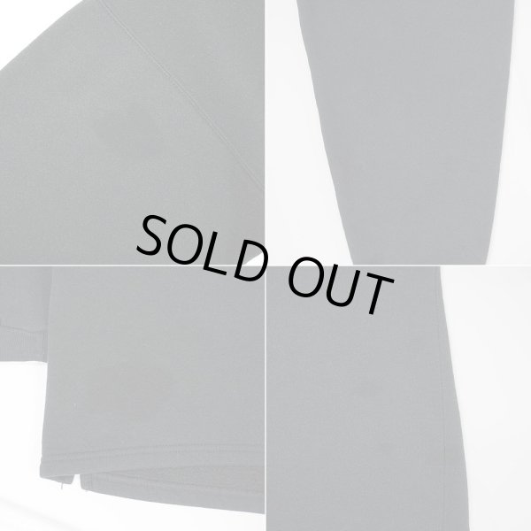 画像5: 90's RUSSELL ヘンリーネック スウェット "BLACK / MADE IN USA" (5)